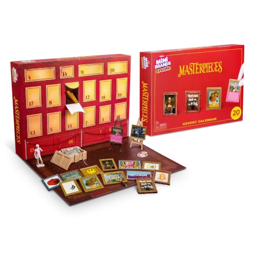 Mini Masterpieces Advent Calendar - 20 Days of Miniature Art & Accessories