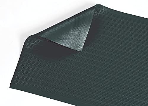 Anti-Fatigue Floor Mat, 36 x 60 Inch Vinyl Foam Standing Mat, Black