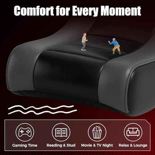 Ergonomic Floor Rocker Gaming Chair – Lightweight Adjustable Game Seat