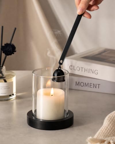 Stainless Steel Candle Wick Trimmer Set - Snuffer & Dipper Kit