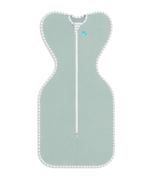 Love To Dream Swaddle Up - Baby Sleep Sack for Newborns | Self-Soothing Snug Fit, Lite 0.2 Tog, 13-19 lbs, Olive