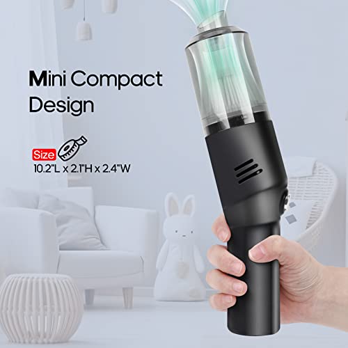 Cordless Handheld Vacuum Cleaner - Lightweight Portable Mini Vacuum for Car