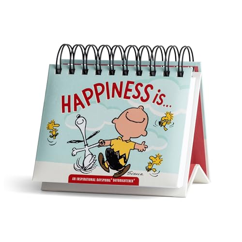 Daily Perpetual Desktop Flip Calendar with Stand (365 Day Page-A-Day)