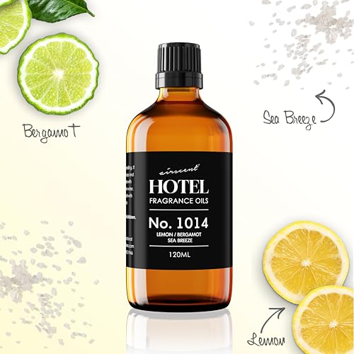AirScent Luxury Hotel Fragrance Oil 10mL - Coastal Lemon Bergamot Blend