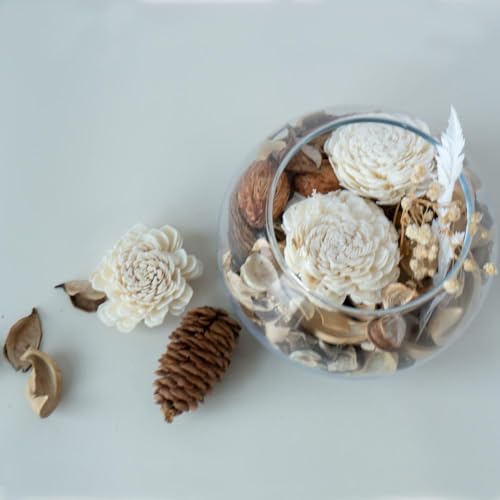 Magnolia Scented Potpourri Bowl Filler with Fragrance Oil, 10 oz