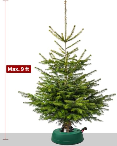 Leejec 9 Ft Christmas Tree Stand with 0.9-Gallon Water Reservoir, Universal Fit (5.5