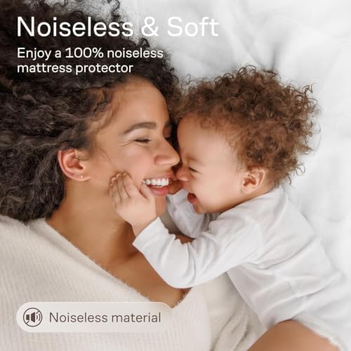 Niagara Sleep Solution Queen Cotton Mattress Pad - Extra Deep Pocket 20"