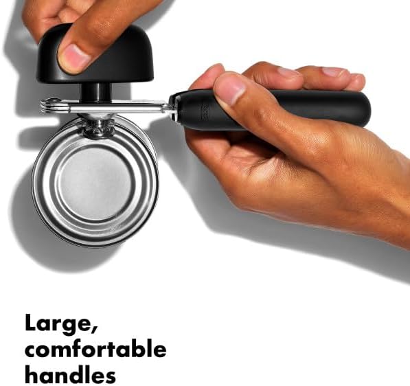 OXO Good Grips Can Opener - Soft-Handled Design for Effortless Use | Durable and Easy to Clean