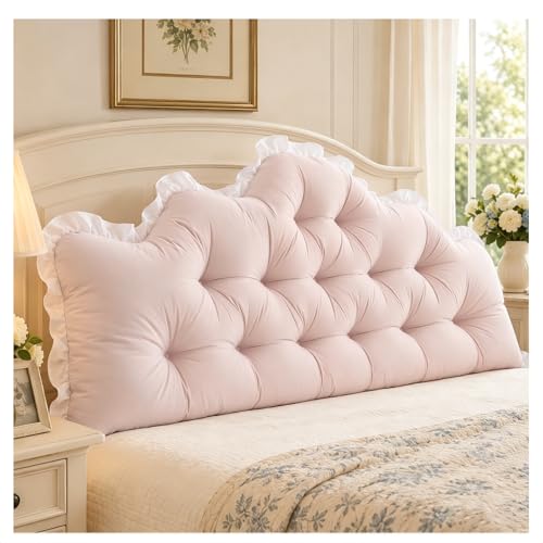 Oversized Bolster Pillow for Bed - Soft Support Cushion (Twin)