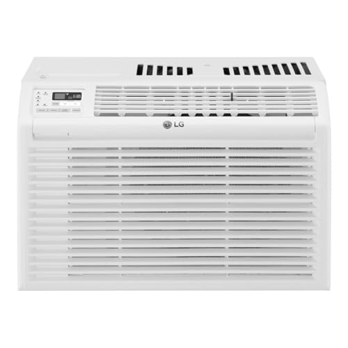 LG 6,000 BTU Window Air Conditioner - Quiet Cooling for Medium Rooms with Remote