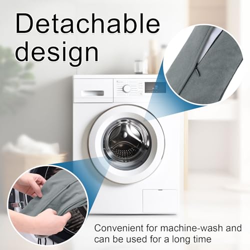 36-Inch Under Door Draft Stopper - Noise & Air Blocker with Washable Cover