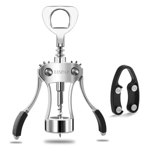 Eispap Heavy Duty Winged Corkscrew with Bottle Opener - Standard Edition