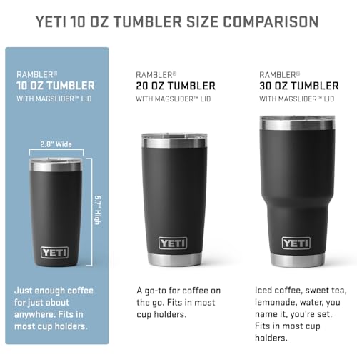 10 oz Stainless Steel Insulated Tumbler with MagSlider Lid - Navy
