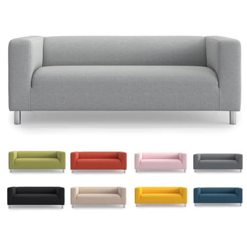 IKEA Klippan Loveseat Cover Replacement - Light Grey Slipcover