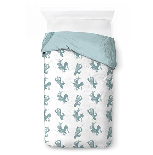 Jay Franco Spiderman Kids Duvet Cover Set with Sham - Twin Green Bedding