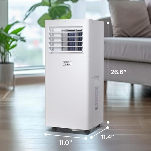 Portable Air Conditioner 8500 BTU 3-in-1 AC Fan and Dehumidifier for Rooms