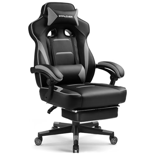 Heavy Duty Ergonomic Gaming Chair, 350lb Capacity High Back Office Chair