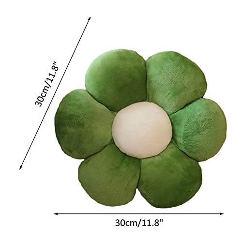 Sunflower Plush Floor Pillow, Decorative Flower Seating Cushion (11.8 Inch)