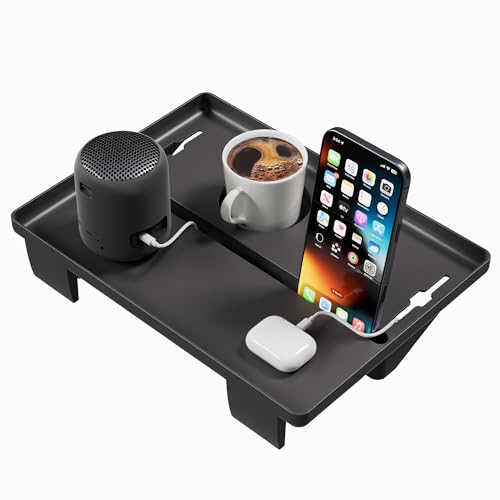 Clip-On Bedside Shelf for Bunk and Loft Beds, Tool-Free Nightstand Caddy