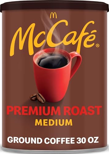 Medium Roast Ground Coffee Premium Arabica Blend 30 oz Canister