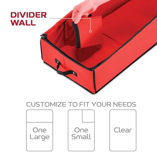 Christmas Wrapping Paper Storage Box 40-Inch Underbed Gift Wrap Holder
