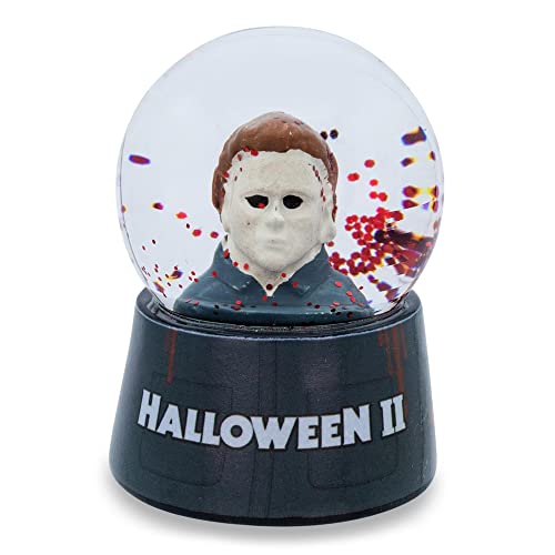 Michael Myers Halloween II Mini Snow Globe with Swirling Glitter 3-Inch