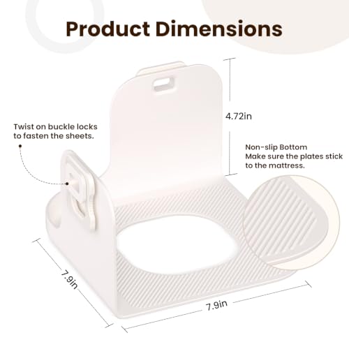 Bed Sheet Corner Holders - Secure Non-Slip Fasteners for All Mattress Sizes