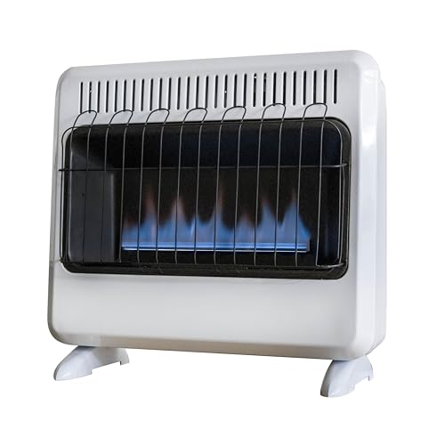 Installed 30,000 BTU Blue Flame Vent Free Natural Gas Space Heater