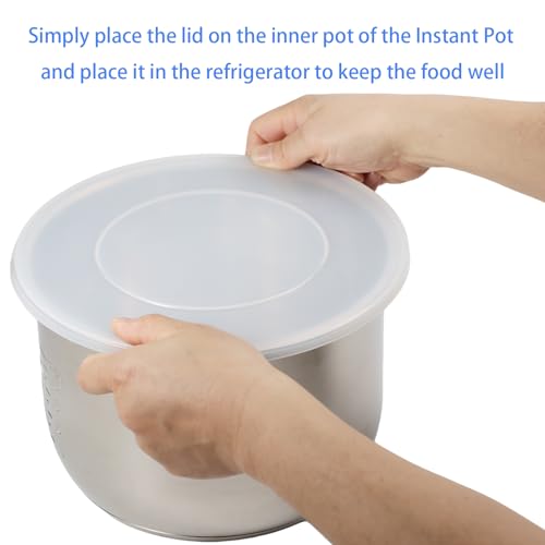 9.8-Inch Silicone Lid for 5 & 6 Quart Pressure Cooker Inner Pots