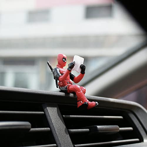 Cute Anime Car Dashboard Ornament Funny PVC Figure Desk Decoration
