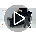 Power Reclining Sectional Sofa Set with LED Lights and Storage Console