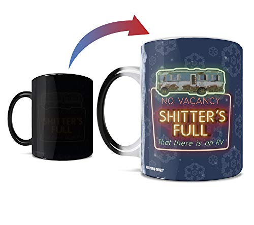Christmas Vacation Cousin Eddie RV Color Changing Mug 11 oz - Novelty Holiday Drinkware