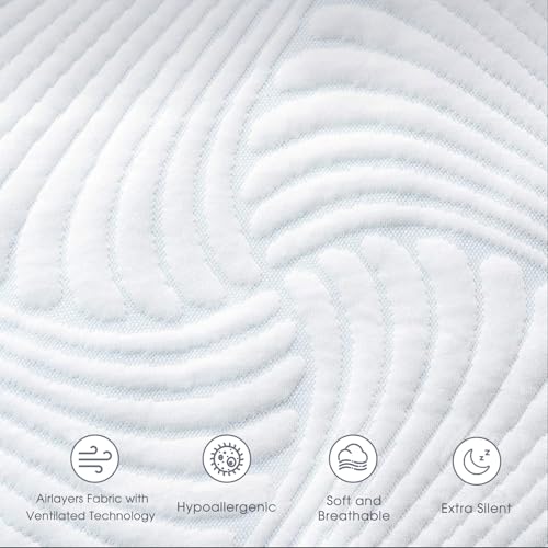 Heated Mattress Pad King Size with Dual Control & 12 Heat Settings