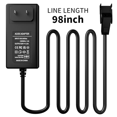 29V 2A Power Supply Adapter for Recliner Lift Chairs and Adjustable Beds