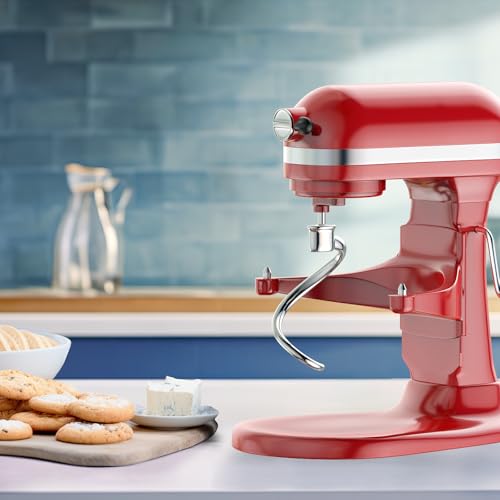 Stainless Steel Spiral Dough Hook for Bowl-Lift Stand Mixers