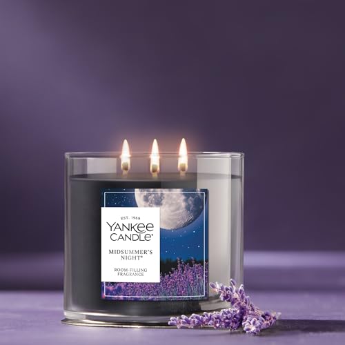 Midsummer's Night Scented Candle - 14.5oz 3-Wick Jar, 40 Hours Burn