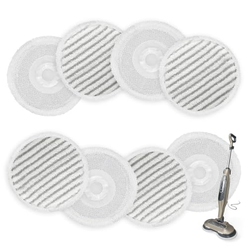 8 Pack Washable Steam Mop Replacement Pads for S7000 S8000 Series