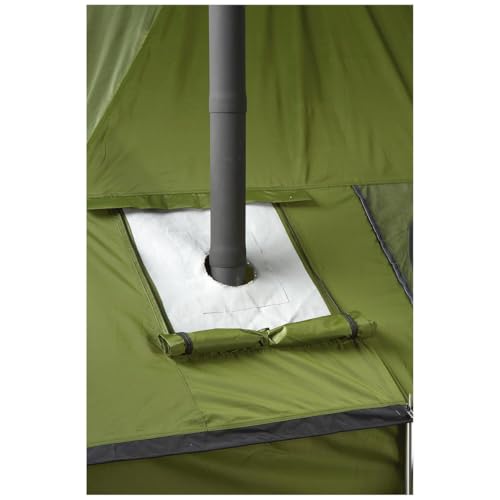 Portable Outdoor Wood Burning Stove with Chimney Pipe for Camping