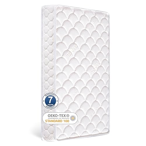 Breathable Foam Crib & Toddler Mattress - Standard 52" x 27.6" x 5"