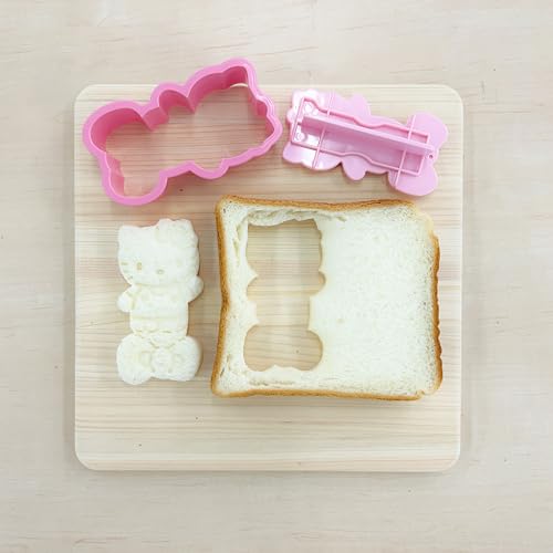 Character Shape Bread Cutter and Press Mold for Kids Snacks