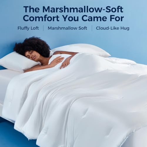 Cloud Comforter Queen - Ultra Fluffy Down Alternative Duvet