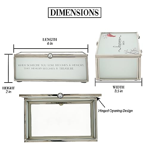 In Loving Memory Keepsake Box - Bereavement Gift & Photo Storage Decor