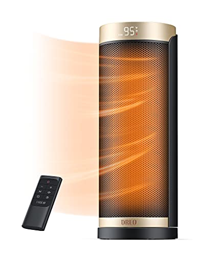 Oscillating Space Heater 1500W Electric Ceramic Heater with Thermostat