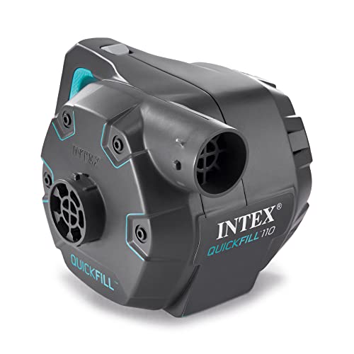 Intex QuickFill Air Pump - Gray / 38.9 CFM for Inflatable Pools & Devices