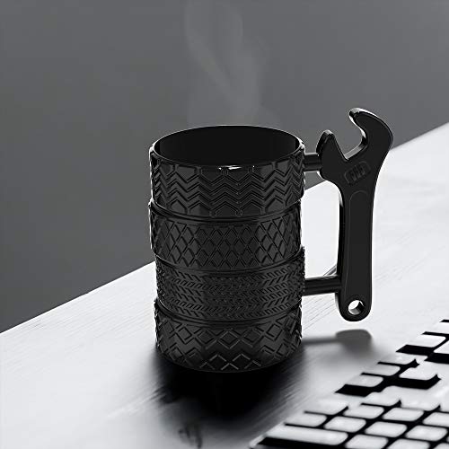 Car Tire Mug - Car Lover Gift for Mechanics & Enthusiasts