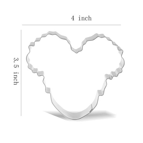 Keewah Girl Face Cookie Cutter Set - 6 Piece - Stainless Steel