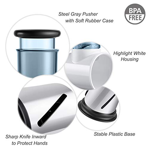 Slicer and Shredder Attachment for Stand Mixers with 3 Stainless Blades