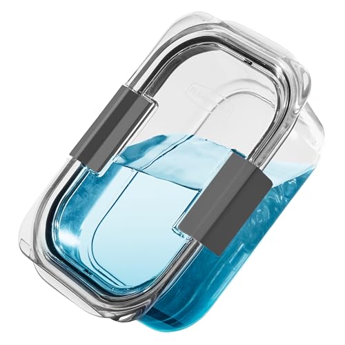 Rubbermaid Brilliance Tritan Plastic Food Storage Containers 3.2 Cup Set of 5