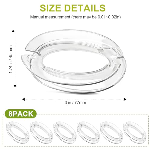 8-Pack Window Blind Cord Winders - Child Safety Cord Wrap for Blinds