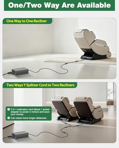 29V 2A Universal Power Supply for Recliner Lift Chairs and Sofas 10ft